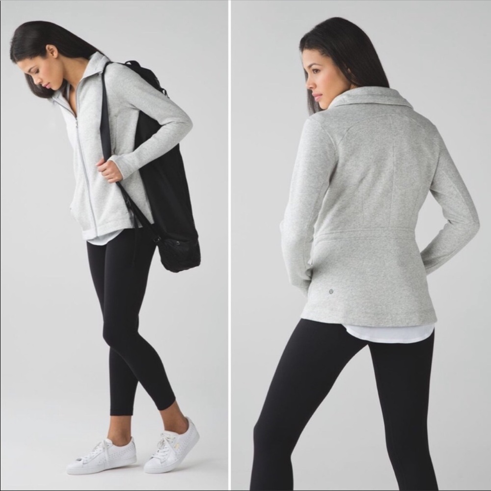 Lululemon &go Take Off Gray Jacket 6